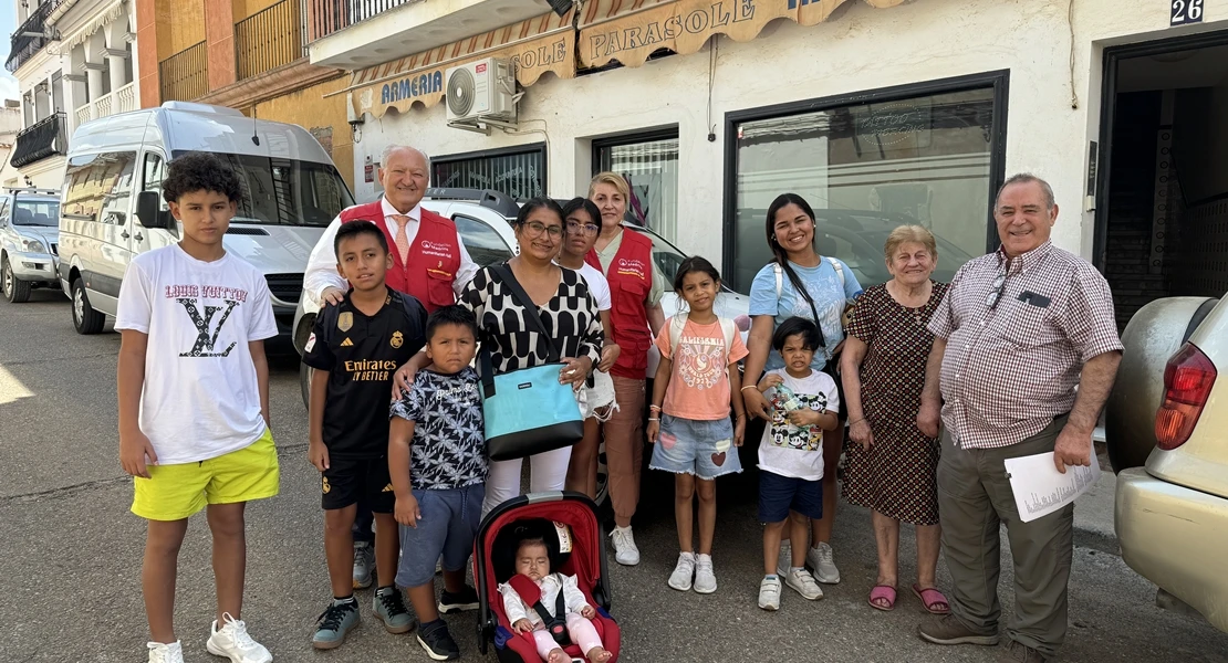 Así son las dos familias que han realojado en Extremadura para empezar una vida nueva