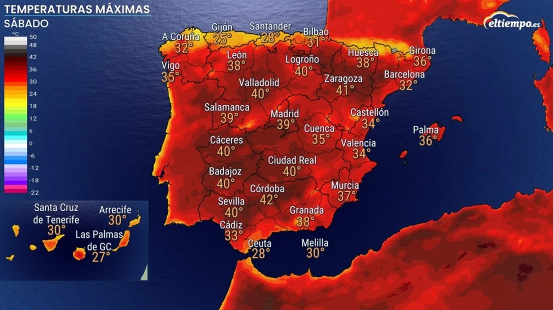 El 112 Extremadura amplía la alerta naranja por altas temperaturas