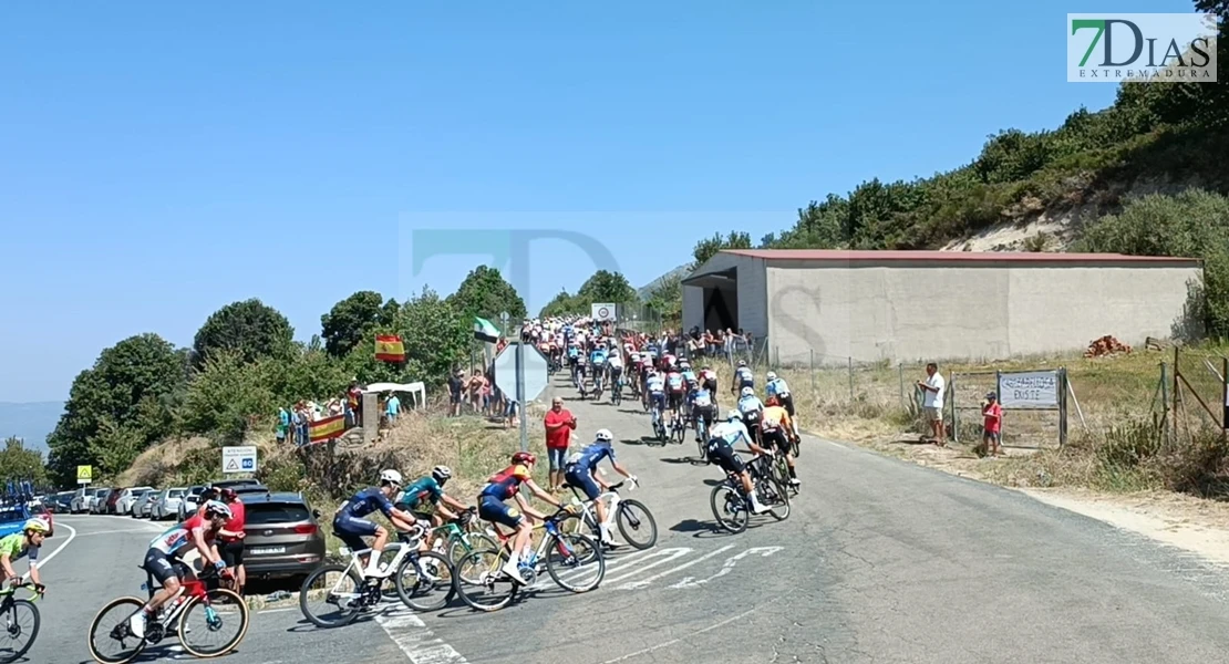 Imágenes del primer tramo de La Vuelta por Extremadura