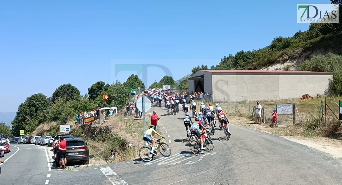 Imágenes del primer tramo de La Vuelta por Extremadura