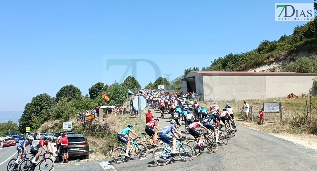 Imágenes del primer tramo de La Vuelta por Extremadura