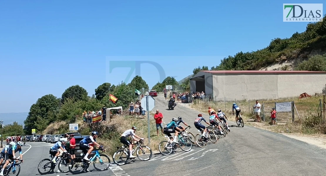 Imágenes del primer tramo de La Vuelta por Extremadura