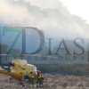 Impactantes imágenes del incendio Nivel 1 en la Sierra Gragera (Extremadura)