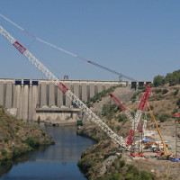 Primeras piezas del nuevo Puente de Alcántara: ¿cuándo estará construido?