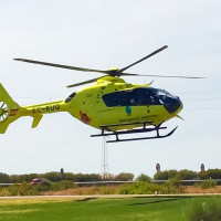 Un niño de 2 años trasladado en helicóptero tras ser atropellado en Extremadura