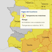 Activan la alerta amarilla en parte de Extremadura