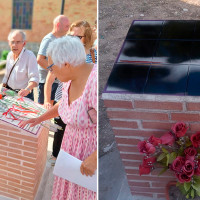 Atentado contra el homenaje a tres guerrilleros antifranquistas asesinados