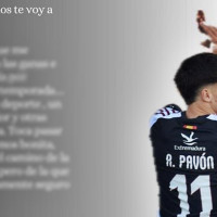 Antonio Pavón envía un mensaje a la afición del CD Badajoz