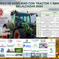 Belalcázar celebra su Concurso de Habilidad con Tractor y Remolque un año más