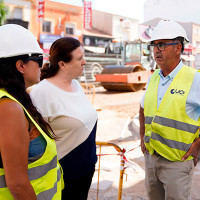 Varios vecinos no podrán acceder a sus garajes por las obras de una calle en Don Benito