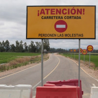 Nuevo corte de carretera en la provincia de Badajoz