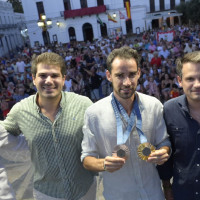 Álvaro Martín es recibido en Llerena: le pondrán su nombre a una calle