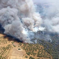 Un vecino de Zafra provocó un incendio y podría ir a la cárcel