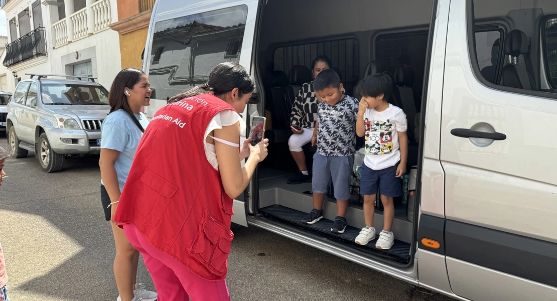 Así son las dos familias que han realojado en Extremadura para empezar una vida nueva