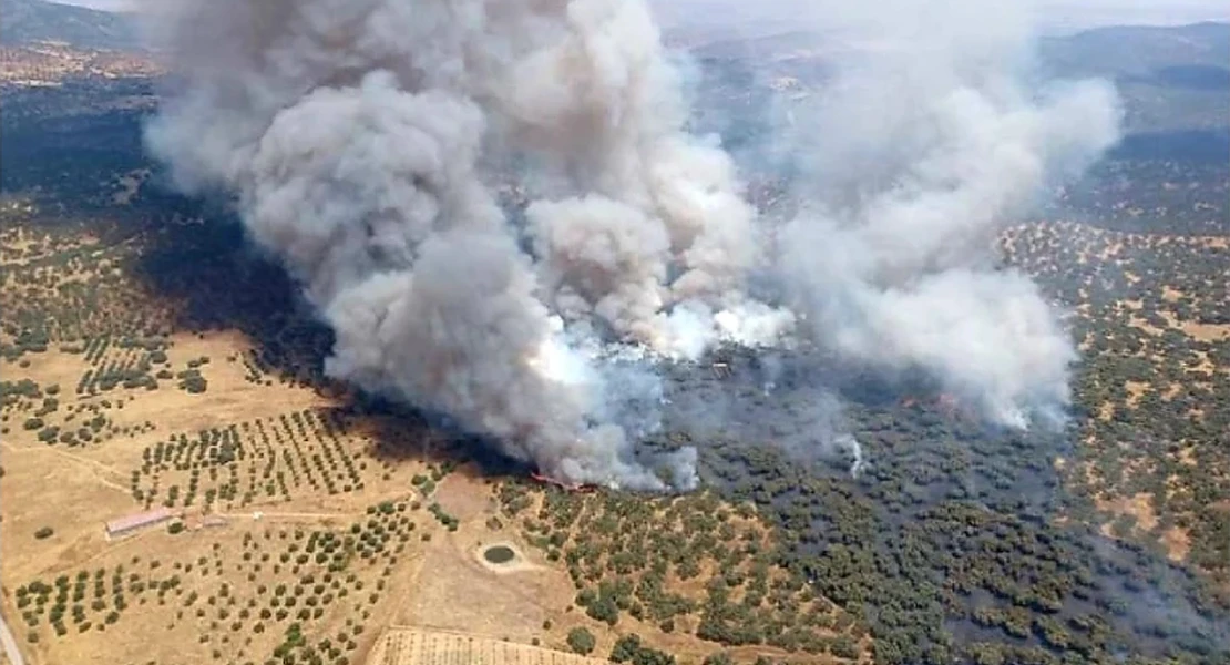 Un vecino de Zafra provocó un incendio y podría ir a la cárcel