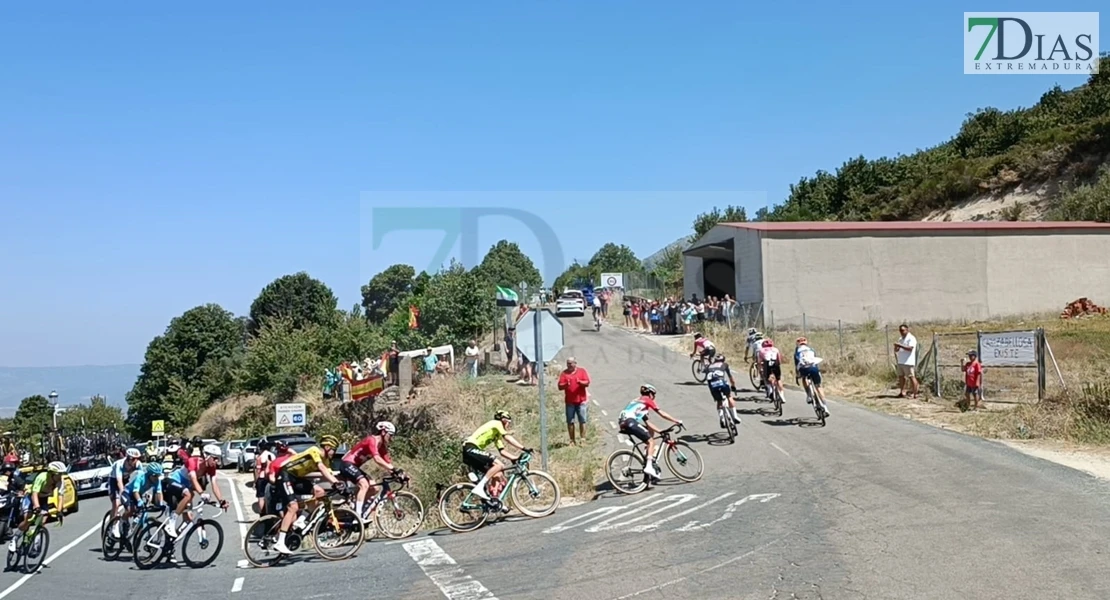 Imágenes del primer tramo de La Vuelta por Extremadura