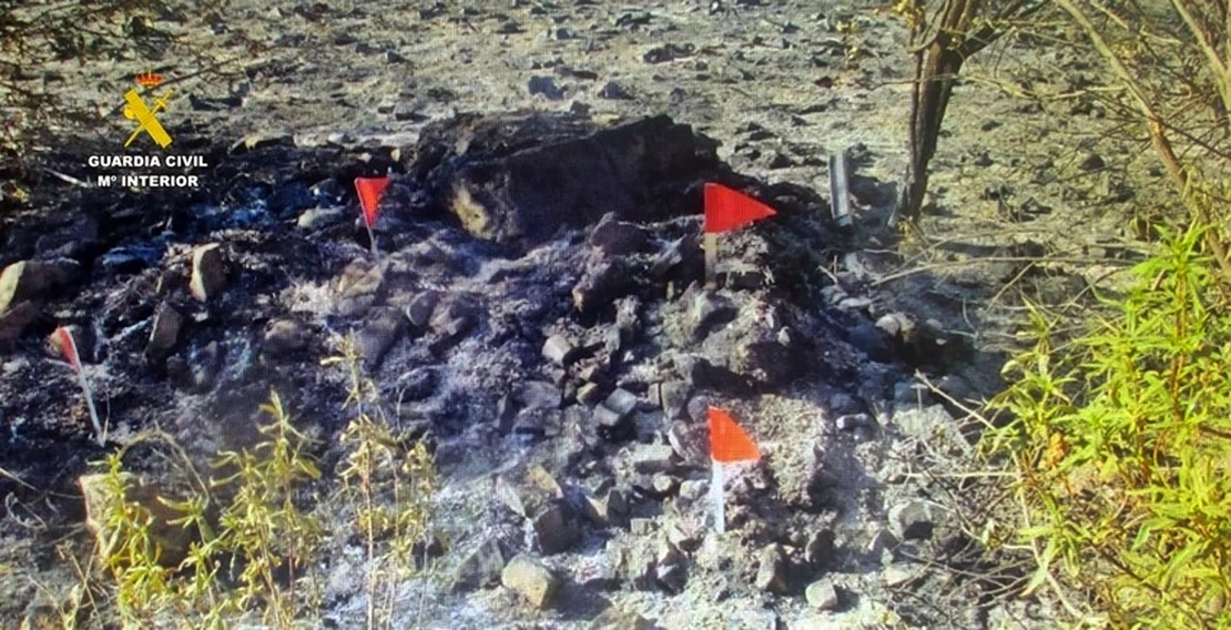 Investigan al presunto autor que provocó un incendio forestal en Extremadura