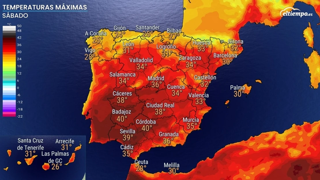 La alerta en Extremadura pasa de amarilla a naranja