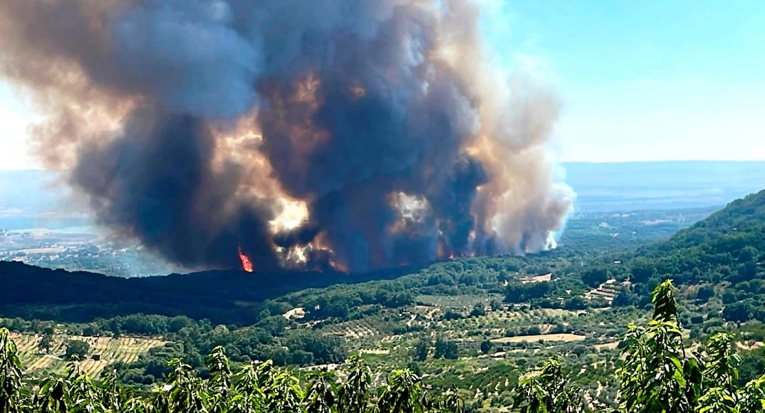 Se han quemado más de 210 hectáreas por incendios forestales esta semana en Extremadura