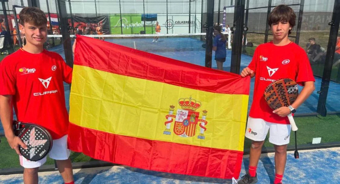 El montijano Anselmo Guerrero se convierte en el Campeón de Europa de Pádel