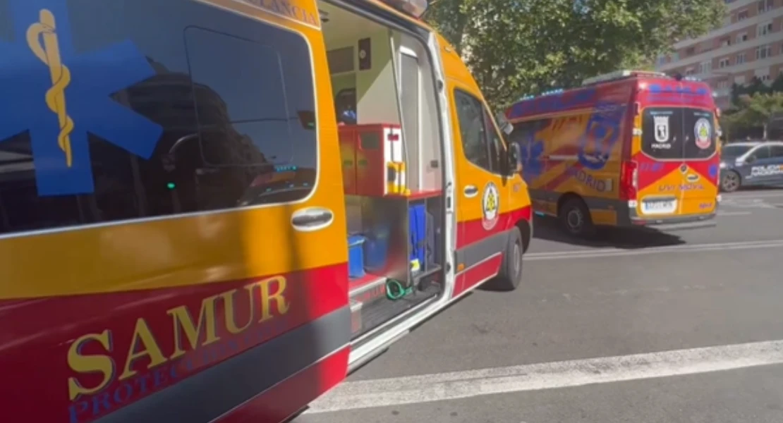 Un coche de Policía Nacional arrolla a tres mujeres y un bebé