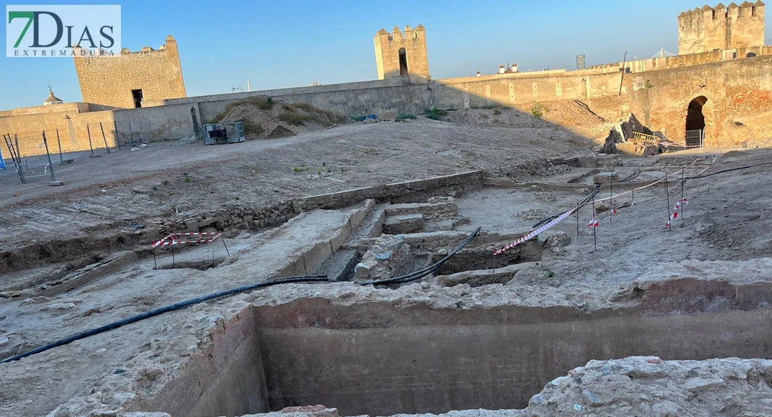 Los ciudadanos podrán ver los restos hallados en la Alcazaba de Badajoz