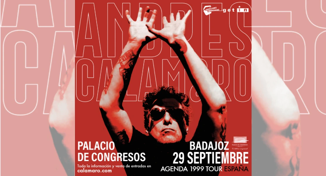 Andrés Calamaro finaliza su gira en Badajoz