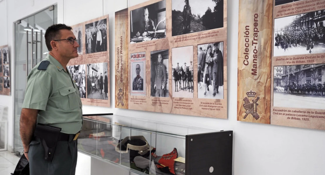 Una exposición fotográfica histórica de la Guardia Civil podrá visitarse en la Asamblea de Extremadura