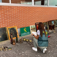 Operación OLEOX en Extremadura: recuperan valiosas obras de arte y objetos de valor histórico