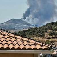 Declarado un incendio forestal cerca de Logrosán (CC)