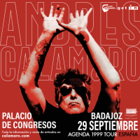 Andrés Calamaro finaliza su gira en Badajoz