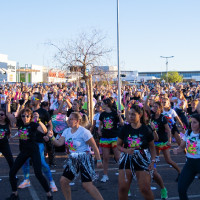 Badajoz y Portugal se unen por la mejor de las causas: así fue Zumbando 2024