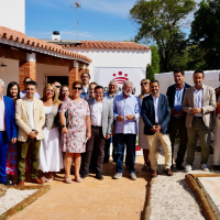 Olivenza estrena la red de alojamientos rurales de Diputación en su pedanía de Santo Domingo