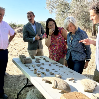 Continúan las excavaciones en los yacimientos en Casas de Reina en Extremadura