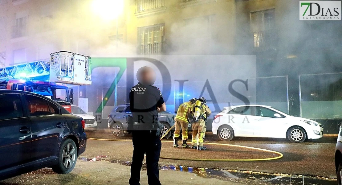 Grave incendio en el restaurante Sushi Taki de Badajoz: hay varios heridos