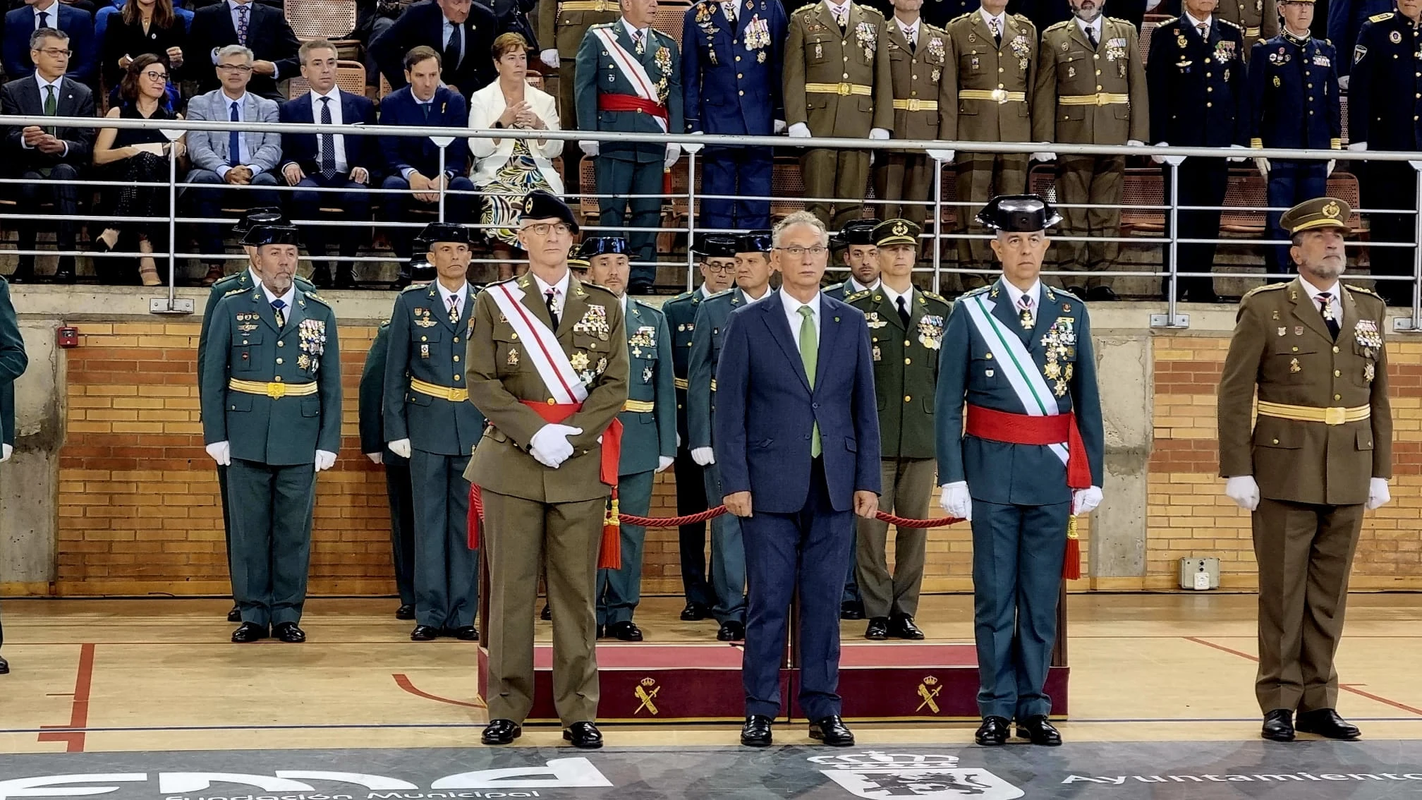 La Guardia Civil celebra el día de su patrona en Badajoz y Cáceres