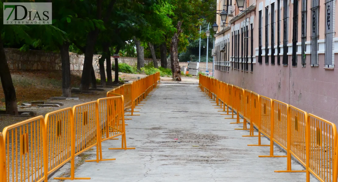 Comienzan las obras en las traseras de la avenida Joaquín Costa