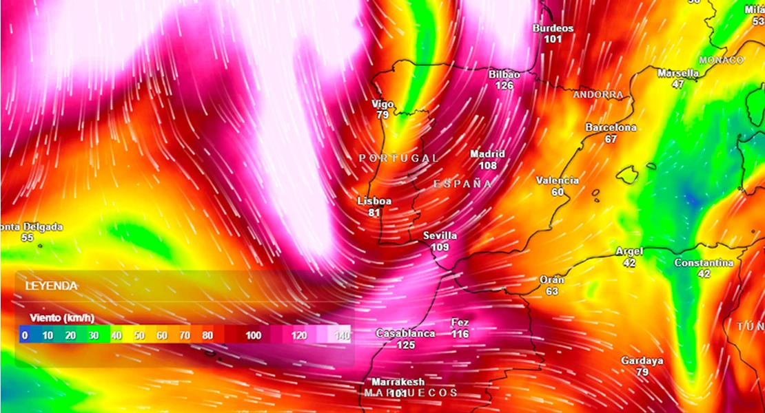 Llega un frente de tormentas que dejará lluvias fuertes, granizo y rachas de viento