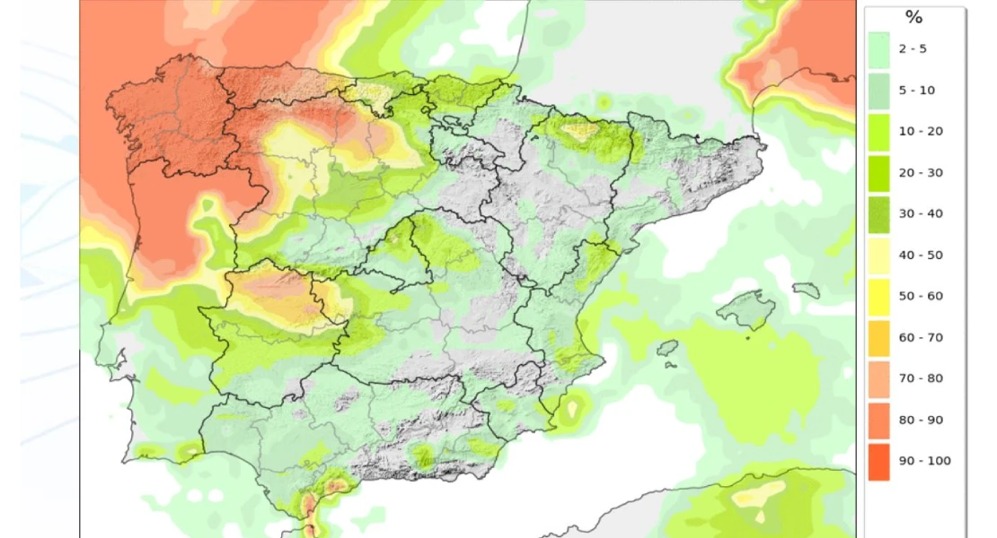 Llega una DANA a la península. ¿Lloverá en Extremadura?