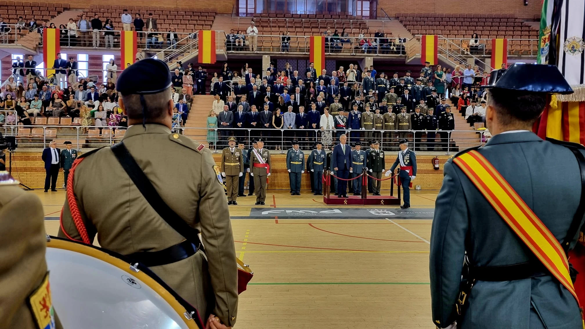 La Guardia Civil celebra el día de su patrona en Badajoz y Cáceres