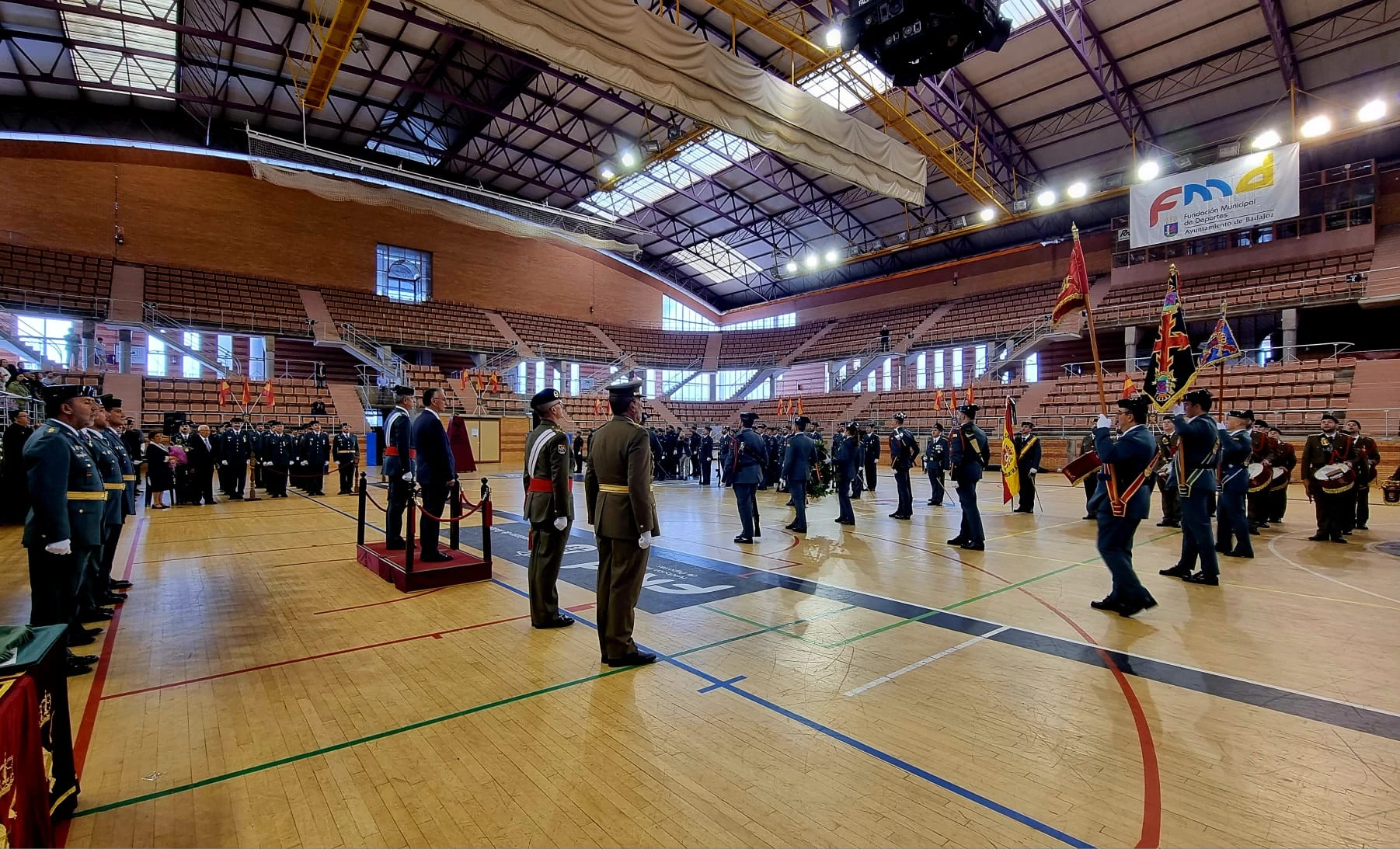 La Guardia Civil celebra el día de su patrona en Badajoz y Cáceres