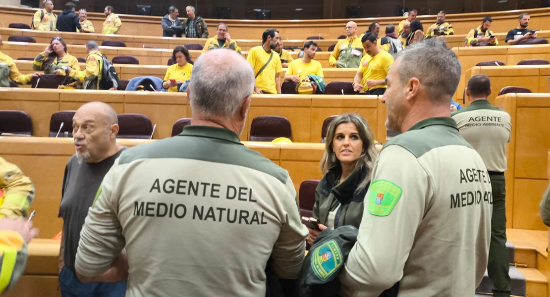 Bomberos y agentes forestales logran que los políticos se pongan de acuerdo