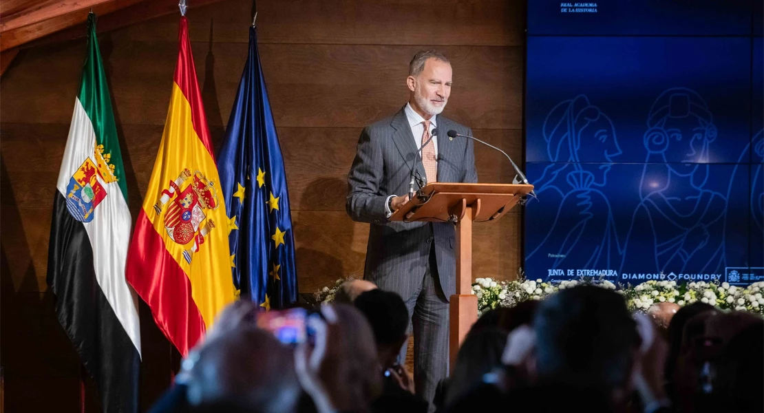 Así ha sido la visita del Rey este viernes a Extremadura