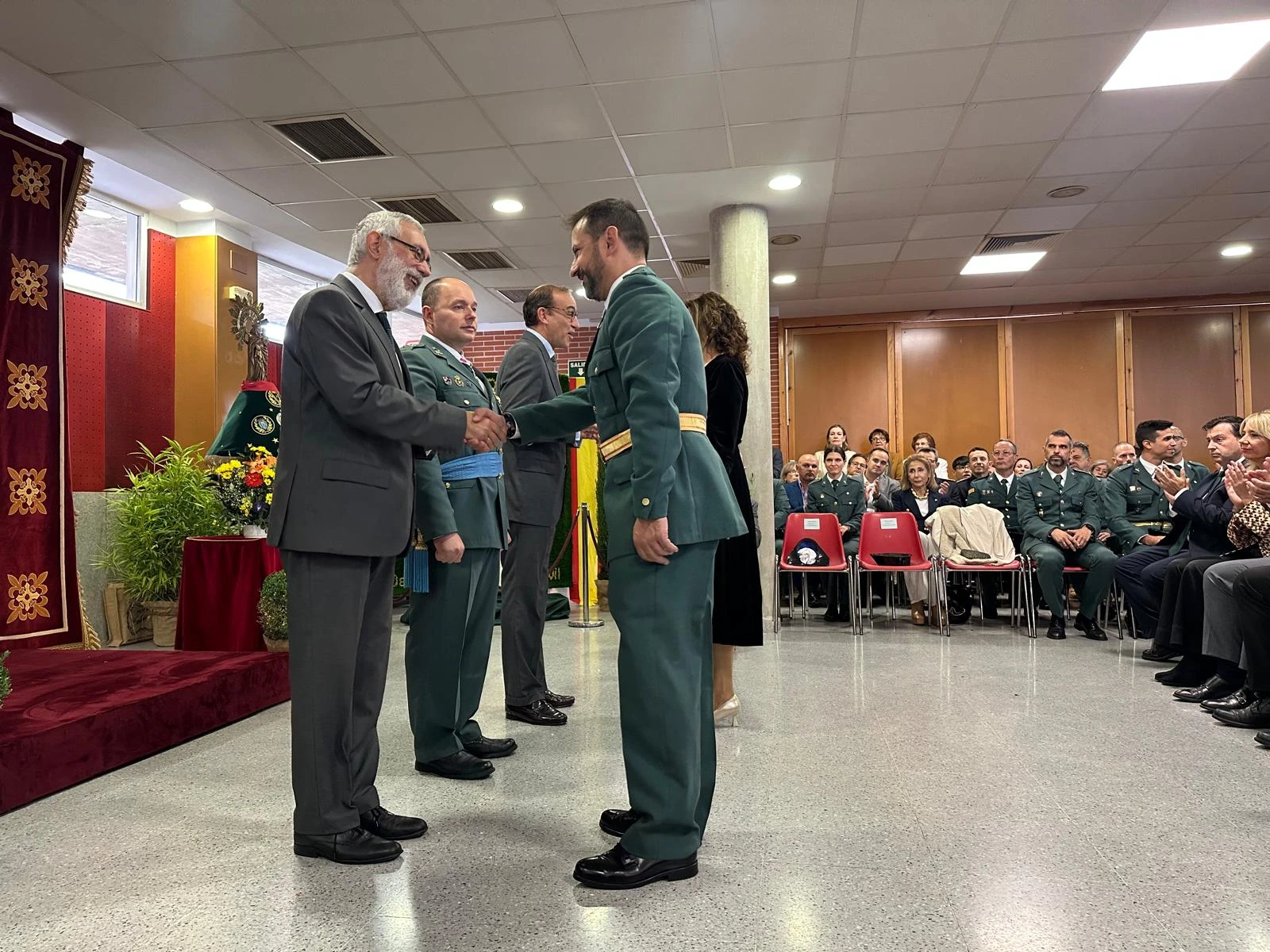 La Guardia Civil celebra el día de su patrona en Badajoz y Cáceres