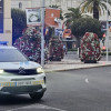 Imágenes del incendio en el parking de San Atón en Badajoz