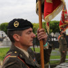 Homenajean a los caídos por España en el cementerio de San Juan de Badajoz