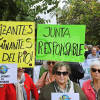 Comienza la manifestación por el río Guadiana: cientos de personas protestan en Badajoz