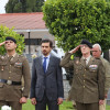 Homenajean a los caídos por España en el cementerio de San Juan de Badajoz