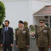 Homenajean a los caídos por España en el cementerio de San Juan de Badajoz