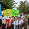 Comienza la manifestación por el río Guadiana: cientos de personas protestan en Badajoz